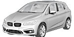 BMW F45 U2502 Fault Code